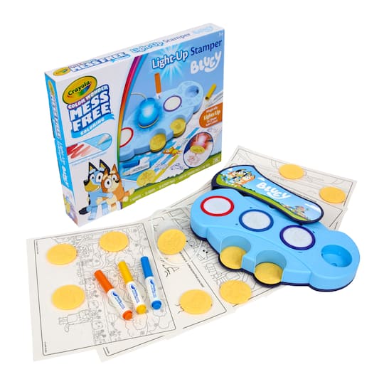 Crayola® Bluey Light-Up Stamper